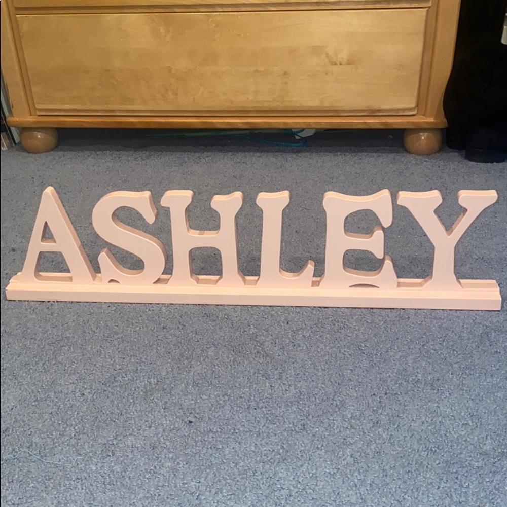 Ashley name sign